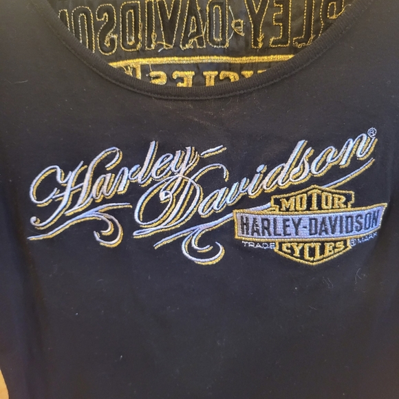 🏍EUC~ HARLEY-DAVIDSON LONG SLEEVE TEE - Picture 7 of 9